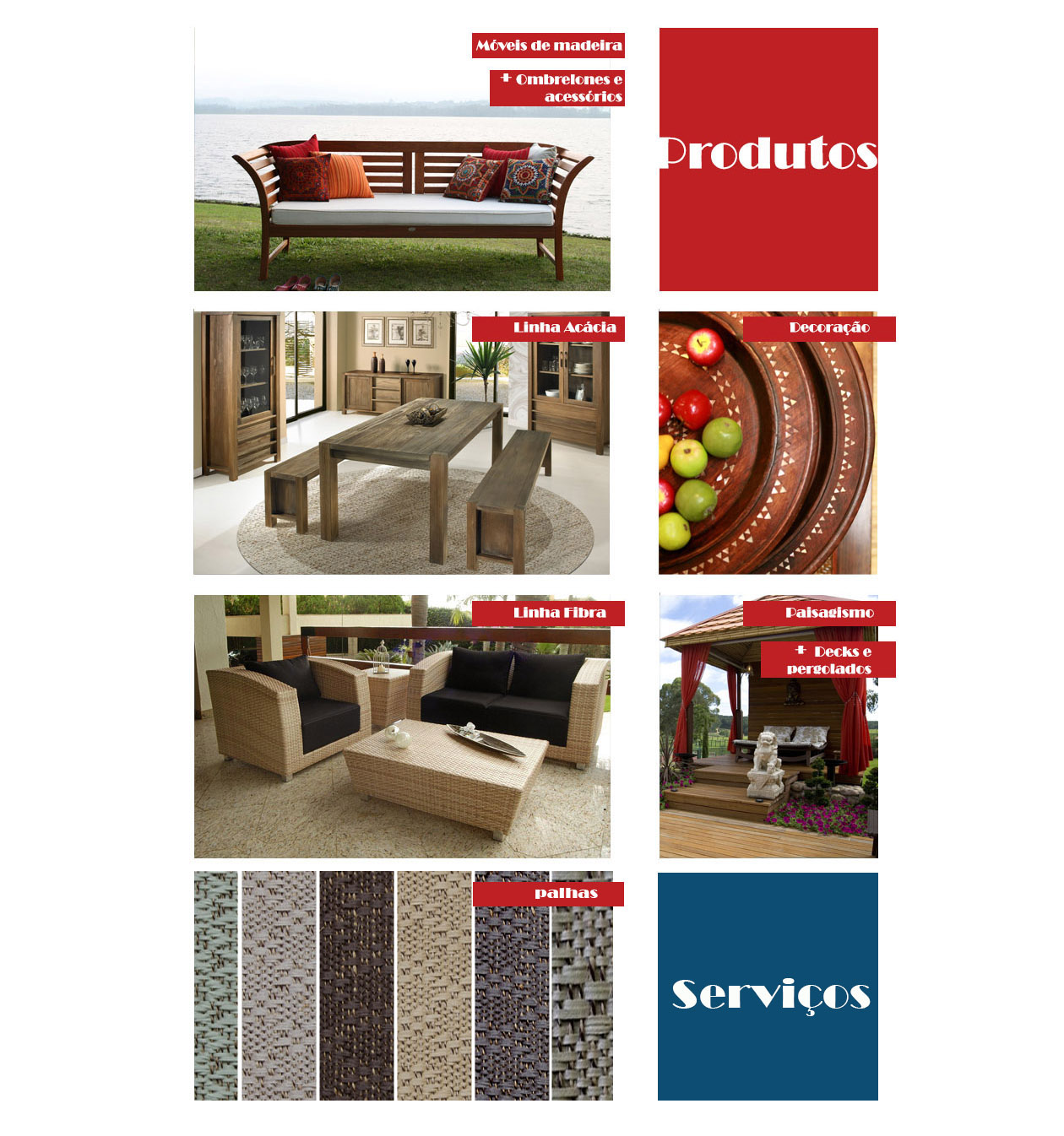 Produtos Moveis Madeira Fibra Ombrelone Guarda Sol Deck Pergolados Decoracao